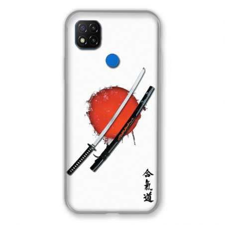 Coque Pour Xiaomi Redmi 9C Japon Epée