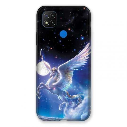 Coque Pour Xiaomi Redmi 9C Licorne Céleste