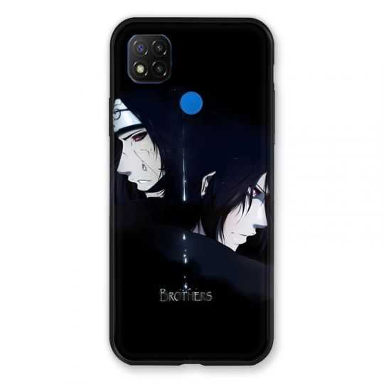 Coque Pour Xiaomi Redmi 9C Manga Naruto Sasuke Itachi