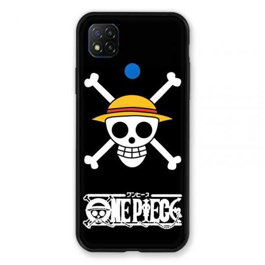 Coque Pour Xiaomi Redmi 9C Manga One Piece Tete de Mort