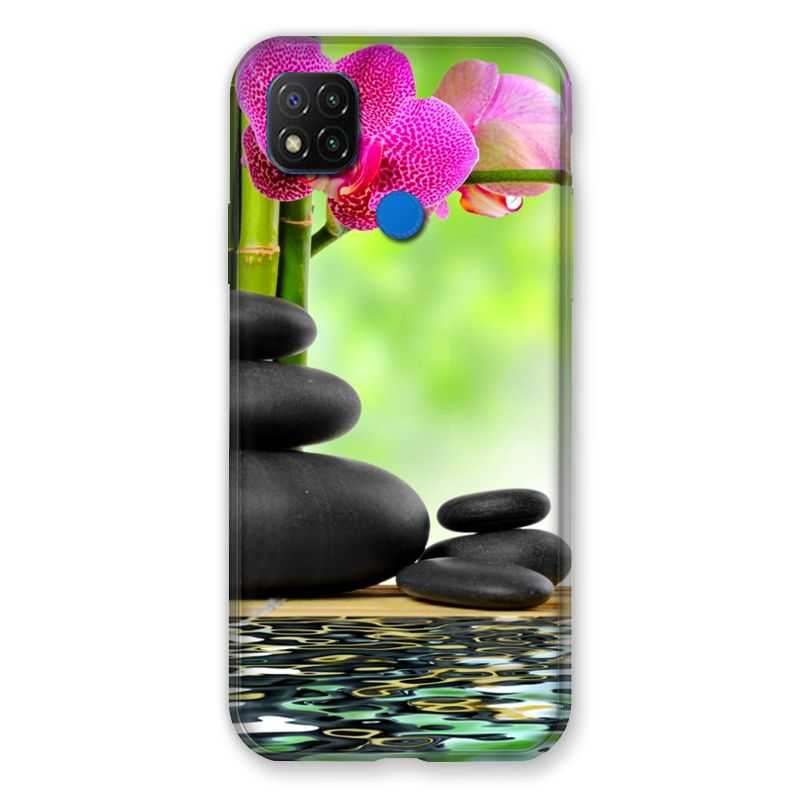 Coque Pour Xiaomi Redmi 9C Orchidee Eau