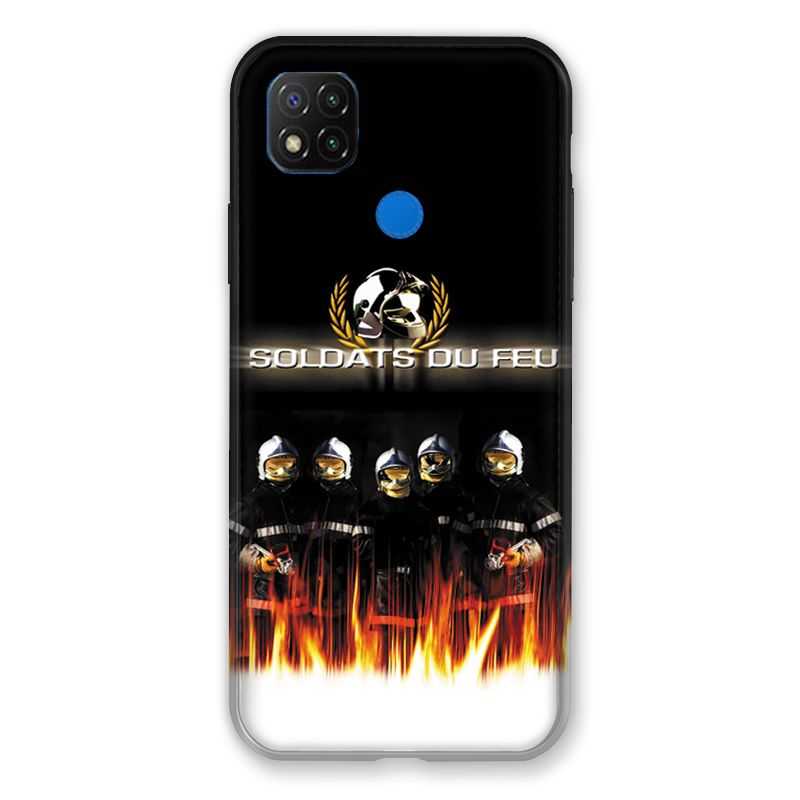 Coque Pour Xiaomi Redmi 9C Pompier Soldat