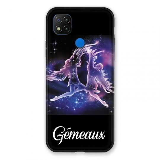 Coque Pour Xiaomi Redmi 9C Signe Zodiaque 2 Gémeaux