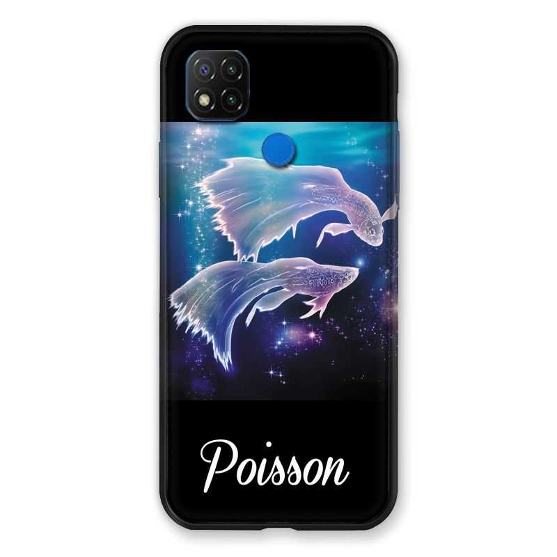 Coque Pour Xiaomi Redmi 9C Signe Zodiaque 2 Poisson