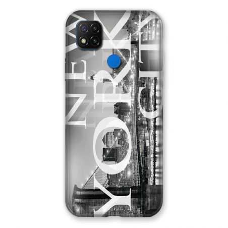 Coque Pour Xiaomi Redmi 9C Amerique USA New York