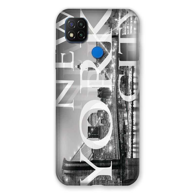 Coque Pour Xiaomi Redmi 9C Amerique USA New York