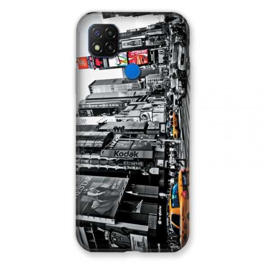 Coque Pour Xiaomi Redmi 9C Amerique USA New York Taxi