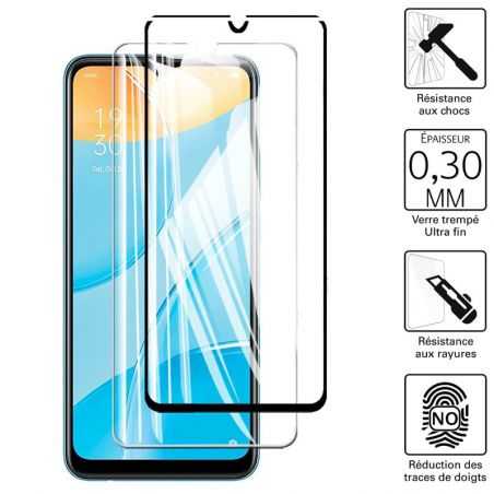 Vitre protection / Verre trempé 3D pour Oppo A15