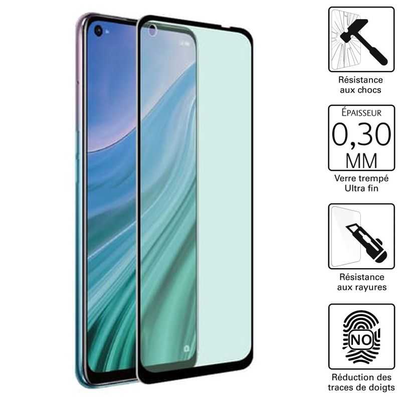 Vitre protection / Verre trempé 3D pour Oppo A54 5G