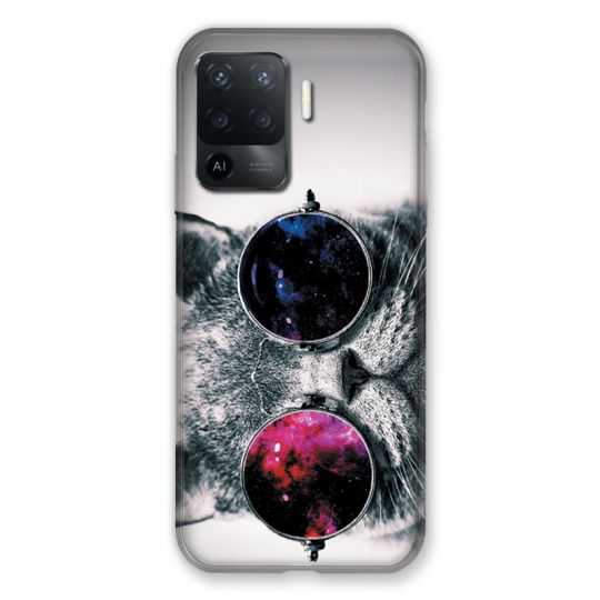 Coque Pour Oppo A94 5G Chat Fashion