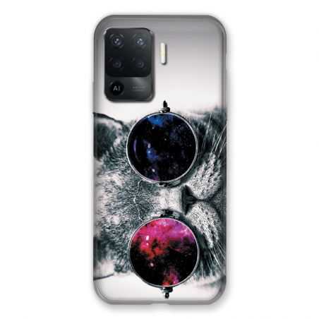 Coque Pour Oppo A94 5G Chat Fashion
