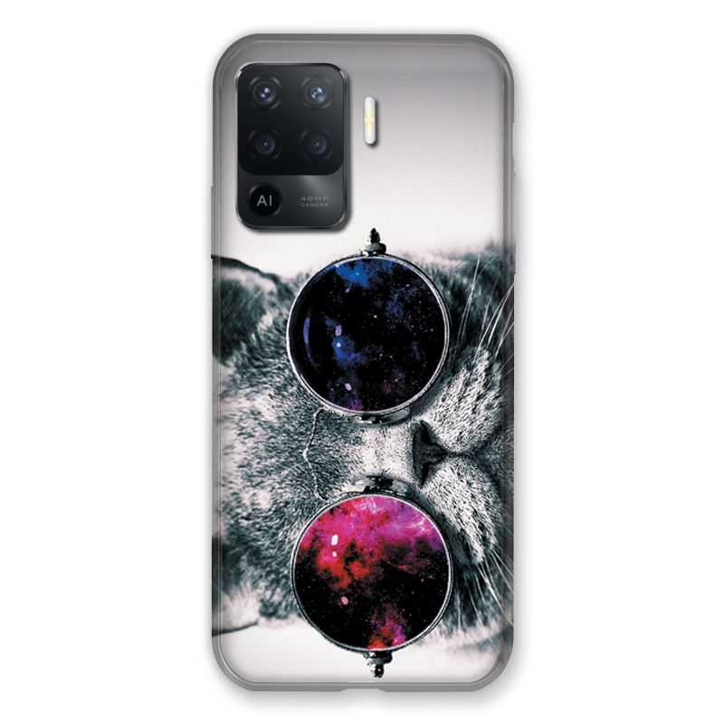 Coque Pour Oppo A94 5G Chat Fashion