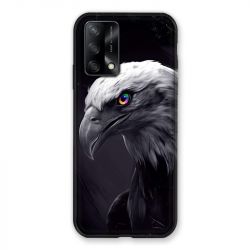 Coque Pour Oppo A54 5G / A74 5G Aigle Royal Noir