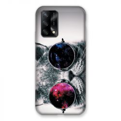 Coque Pour Oppo A54 5G / A74 5G Chat Fashion