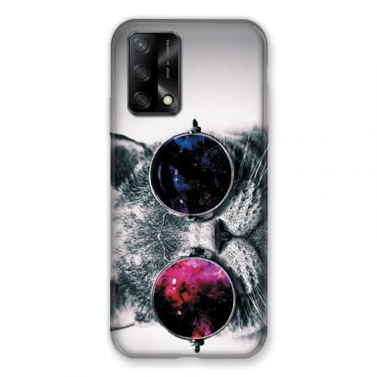 Coque Pour Oppo A54 5G / A74 5G Chat Fashion