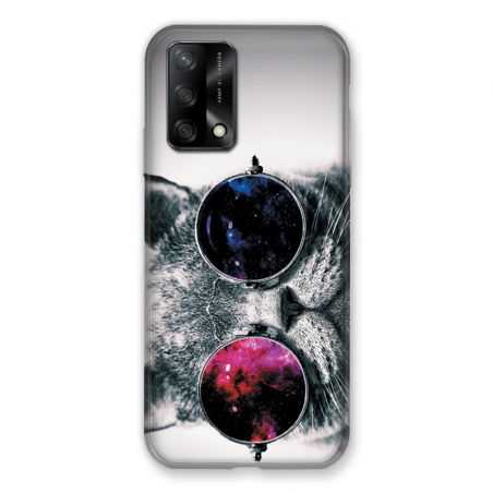 Coque Pour Oppo A54 5G / A74 5G Chat Fashion