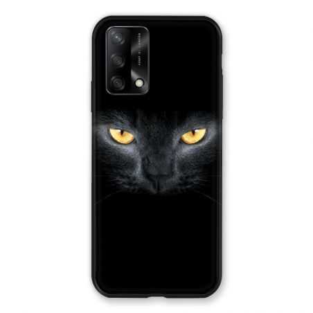 Coque Pour Oppo A54 5G / A74 5G Chat Noir