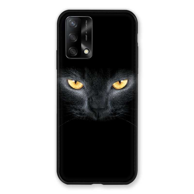 Coque Pour Oppo A54 5G / A74 5G Chat Noir