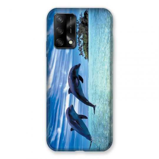 Coque Pour Oppo A54 5G / A74 5G Dauphin Ile