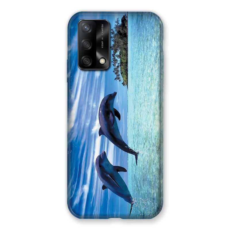 Coque Pour Oppo A54 5G / A74 5G Dauphin Ile