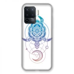 Coque Pour Oppo A94 5G Animaux Maori Tortue Color