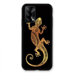 Coque Pour Oppo A54 5G / A74 5G Animaux Maori Lezard Noir