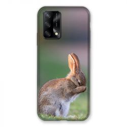 Coque Pour Oppo A54 5G / A74 5G Lapin Marron
