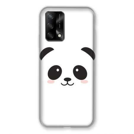 Coque Pour Oppo A54 5G / A74 5G Panda Blanc