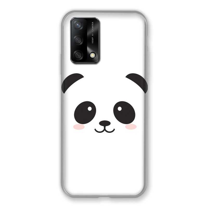 Coque Pour Oppo A54 5G / A74 5G Panda Blanc