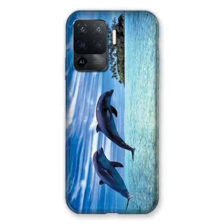 Coque Pour Oppo A94 5G Dauphin Ile