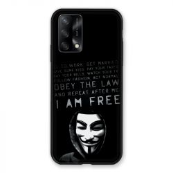 Coque Pour Oppo A54 5G / A74 5G Anonymous I am free
