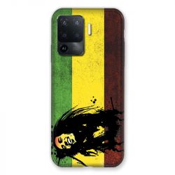 Coque Pour Oppo A94 5G Bob Marley Drapeau