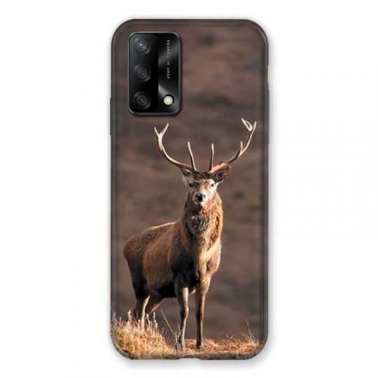 Coque Pour Oppo A54 5G / A74 5G Chasse Chevreuil Blanc