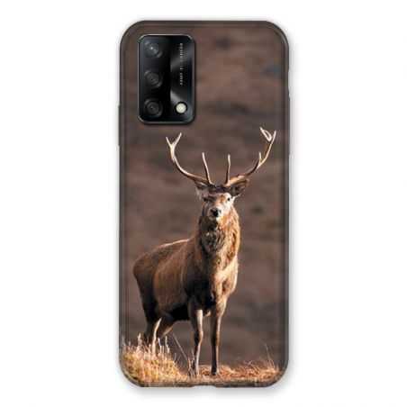 Coque Pour Oppo A54 5G / A74 5G Chasse Chevreuil Blanc