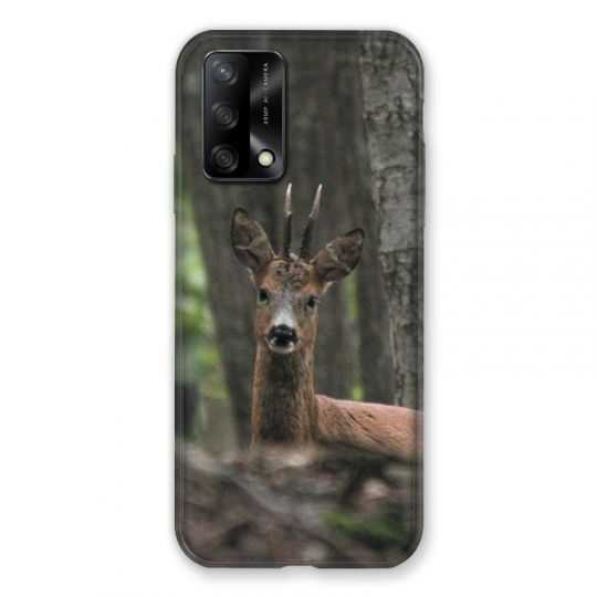 Coque Pour Oppo A54 5G / A74 5G Chasse Chevreuil Bois