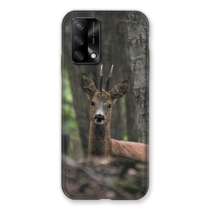 Coque Pour Oppo A54 5G / A74 5G Chasse Chevreuil Bois