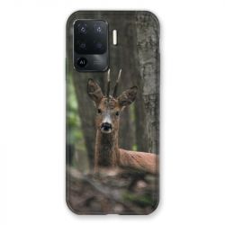Coque Pour Oppo A94 5G Chasse Chevreuil Bois