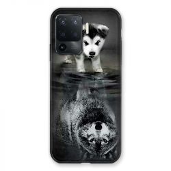 Coque Pour Oppo A94 5G Chien Reflet