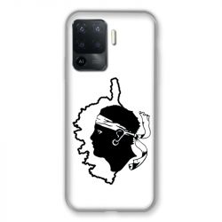 Coque Pour Oppo A94 5G Corse Blanc