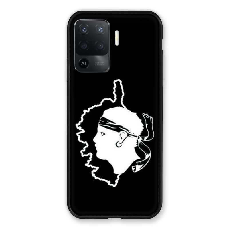Coque Pour Oppo A94 5G Corse Noir