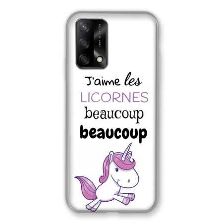 Coque Pour Oppo A54 5G / A74 5G Decale Licornes