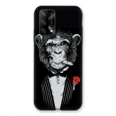 Coque Pour Oppo A54 5G / A74 5G Decale Singe Mafia