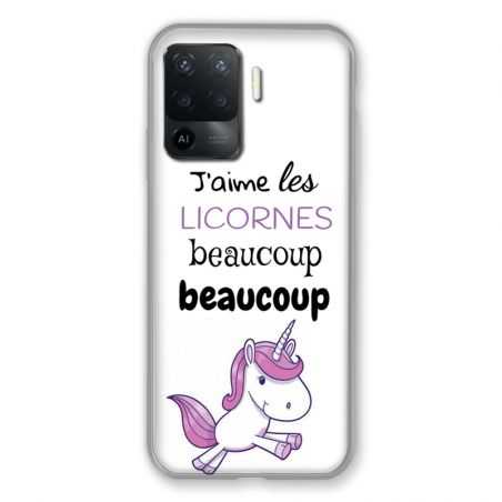 Coque Pour Oppo A94 5G Decale Licornes