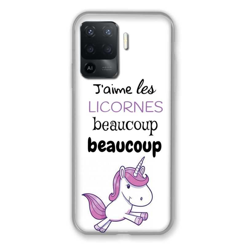 Coque Pour Oppo A94 5G Decale Licornes