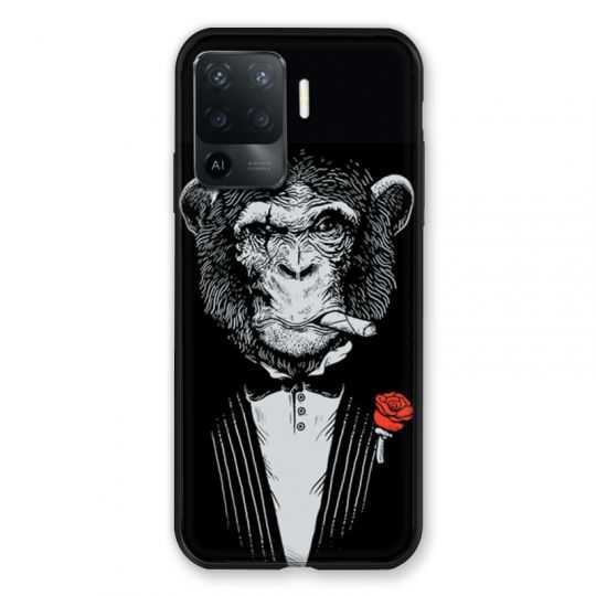 Coque Pour Oppo A94 5G Decale Singe Mafia
