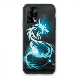 Coque Pour Oppo A54 5G / A74 5G Dragon Bleu