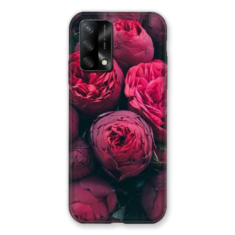 Coque Pour Oppo A54 5G / A74 5G Fleur Pivoine
