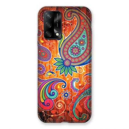 Coque Pour Oppo A54 5G / A74 5G Fleur Psychedelic