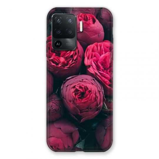Coque Pour Oppo A94 5G Fleur Pivoine