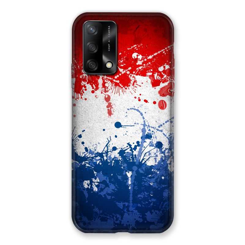 Coque Pour Oppo A54 5G / A74 5G France Eclaboussure